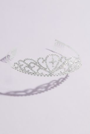 Picture of Filigree Cross First Communion Tiara