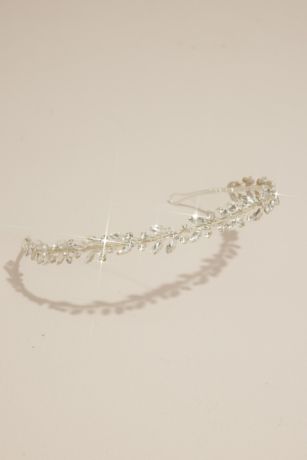 Picture of Marquise Crystal Leaf Headband
