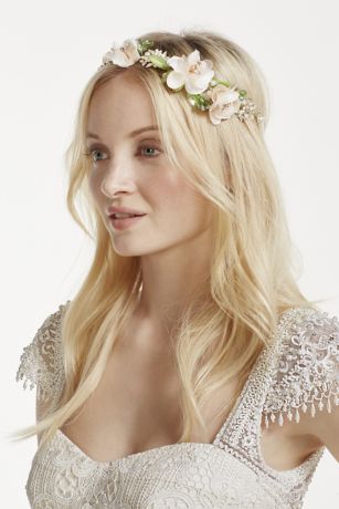 bridesmaid flower headband