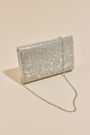 Picture of Allover Crystal Clutch Handbag