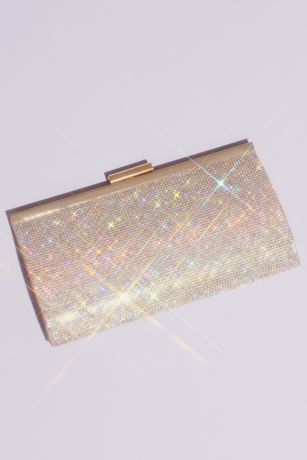 iridescent clutch purse