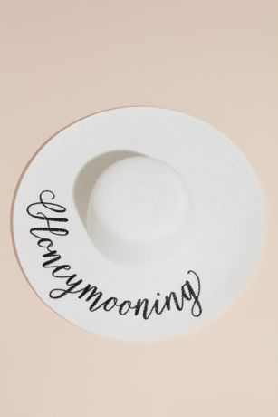 Picture of Honeymooning Wide Brim Floppy Hat