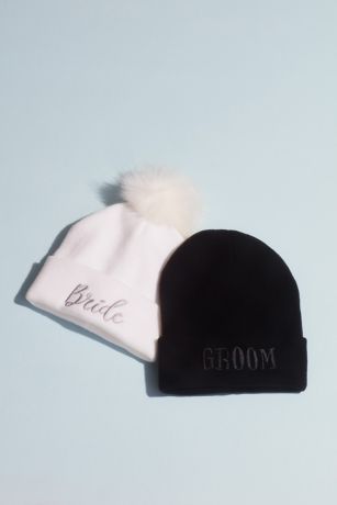 Bride and Groom Beanie Gift Set
