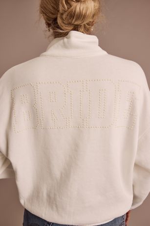 Picture of Bride Quarter Zip Sweatshirt
