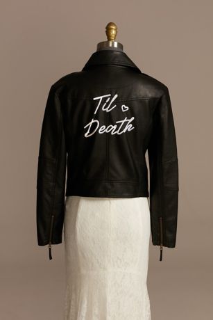 bride leather jacket