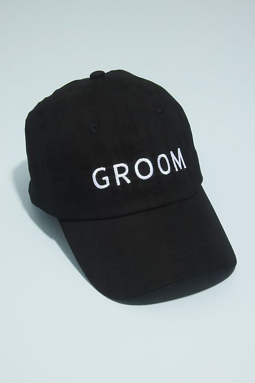 DB Studio Groom Embroidered Baseball Hat