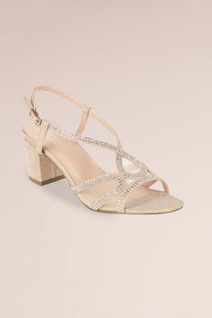 Picture of Ingrid Crystal Embellished Block Heel Sandals