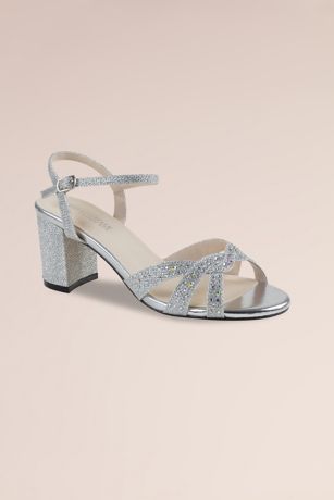 Picture of Strappy Midi Block Heel Sandals with Ankle Strap