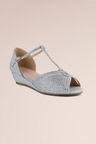 Picture of Janelle Crystal-Embellished Wedge Shoes