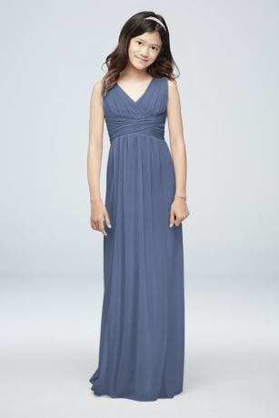 evening gown blue