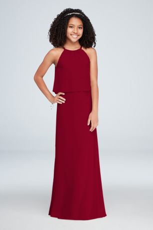 Wine Junior Bridesmaid Dresses Sale, 53 ...