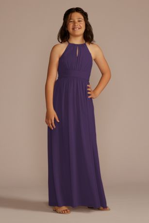 david's bridal lapis bridesmaid dress