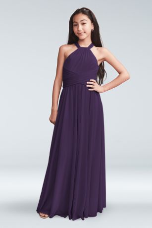 david's bridal lapis bridesmaid dress