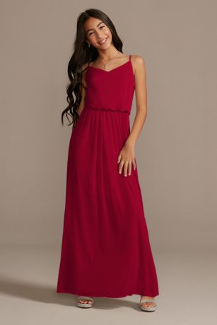 davids bridal junior bridesmaid dresses