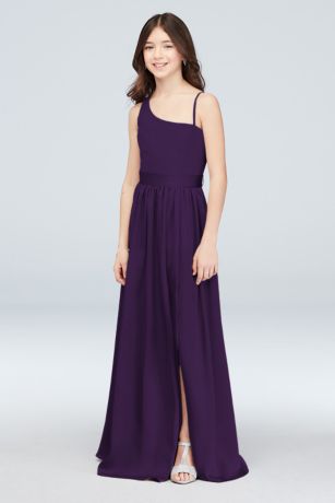 one shoulder junior dresses