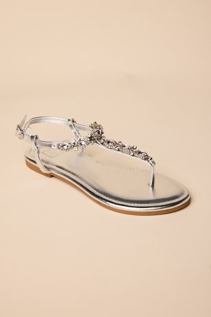 Picture of Sequin Beaded Slingback Heels