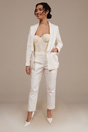 Picture of Wildfang Lace Tux Blazer