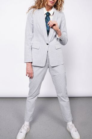 Picture of Wildfang Empower Seersucker Tux Blazer