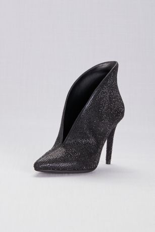 jessica simpson silver booties