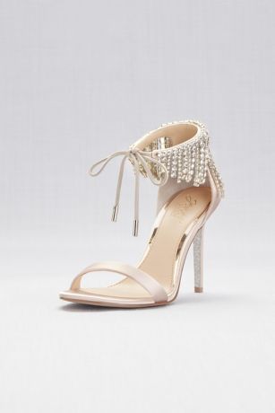 crystal fringe shoes