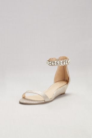 low wedge shoes with ankle strap
