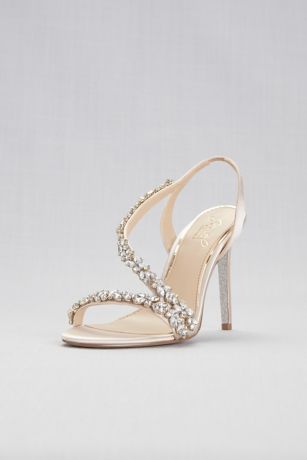 champagne slingback heels