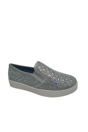 embellished slip on sneakers