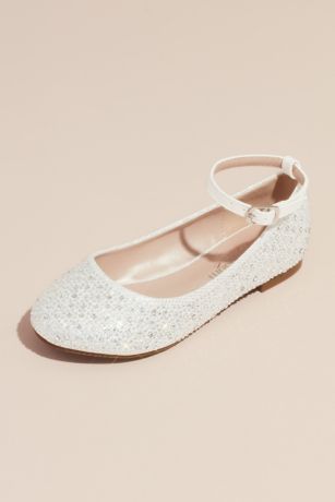 david's bridal ballet flats