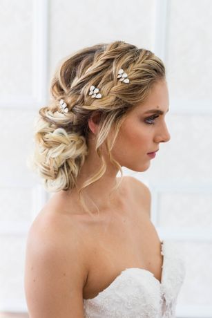 wedding hair clasps