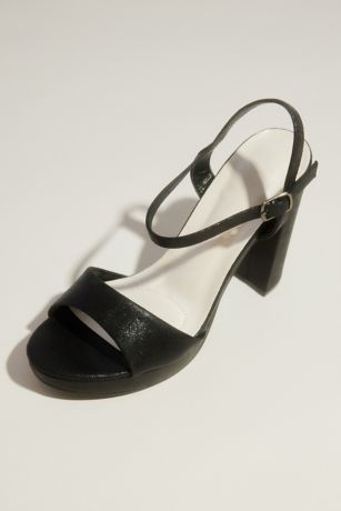 Picture of Subtle Shimmer Platform Heel Sandals