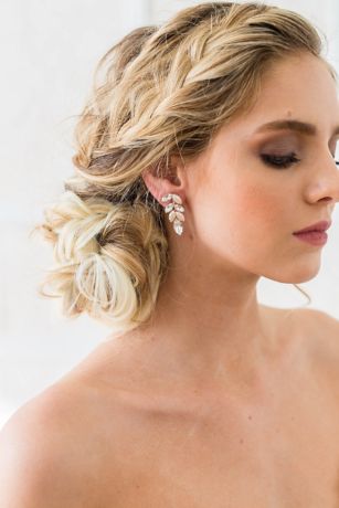 Picture of Kendall Marquise Crystal Drop Earrings