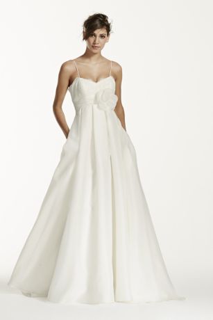 empire line ball gown