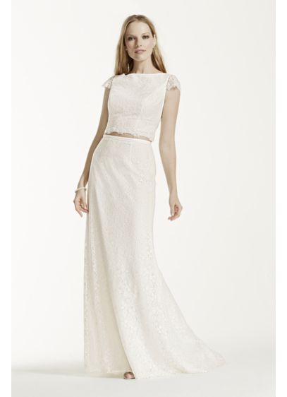 Long Sheath Dress Alternatives Wedding Dress - Galina