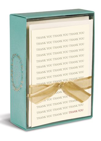Boxed Thank You Note Cards David s Bridal