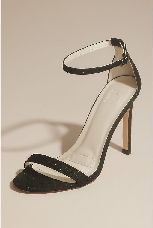 Black Transparent Heels Black Heels Wedding Shoes Ankle -  Israel