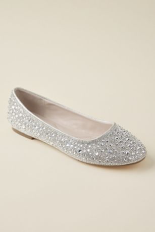Picture of Round Toe Glitter Ballet Flats