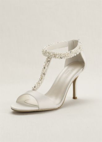 ivory pearl sandals