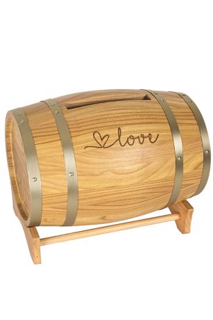 Lovely 77 Love Wine Barrel Card Holder