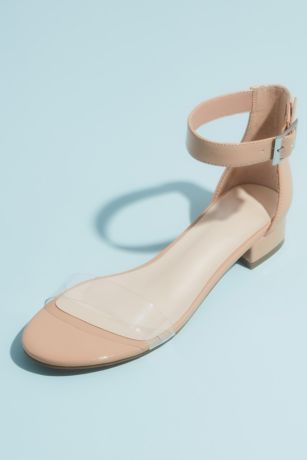 nude strap sandal