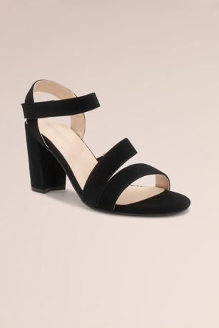 Picture of Asymmetrical Strap Block Heels