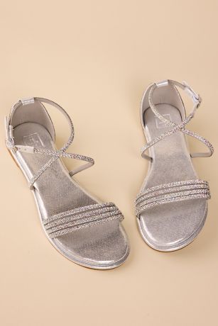 Picture of Iridescent Crystal Rope Sandals