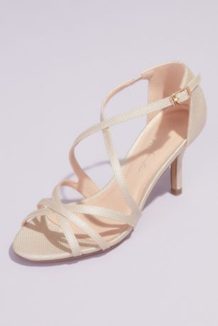 criss cross strap heels