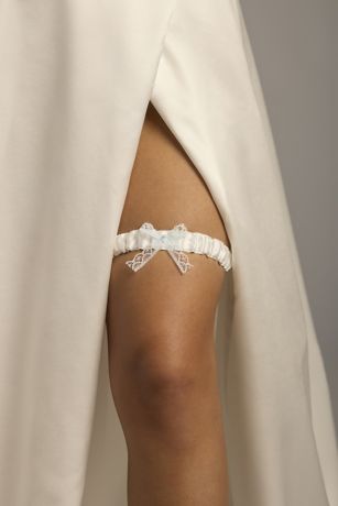 Picture of Something Blue Lace Garter