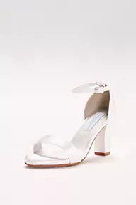 Dyeables Dyeable Ankle-Strap Block Heel Sandals