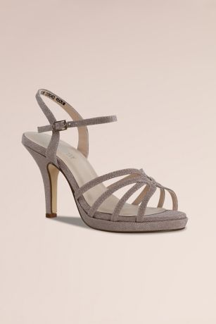 Picture of Strappy Glitter Stiletto Heels