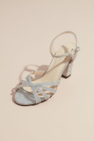 Picture of Maeve Glittery Block Heel Sandals