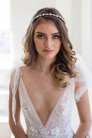 Picture of Swarovski Crystal Baguette Headband