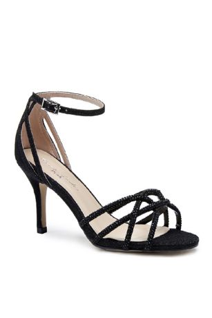 high heels with stones