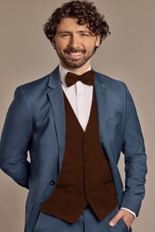 DB Studio Mens Vest in Chocolate Size: 2XL David's Bridal