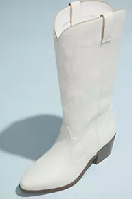 DB Studio Faux Leather Western Boot